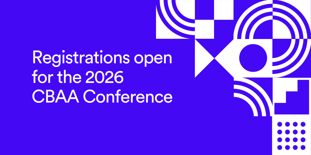 Registrations open for the 2026 CBAA Conference